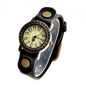 Vintage Leather Band Girl ..